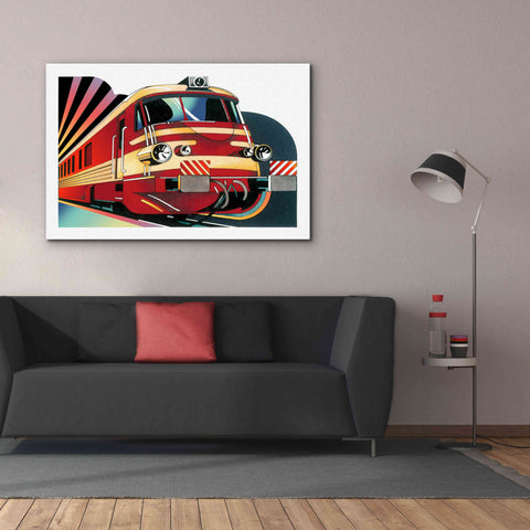 Image of 'SNCF' by David Chestnutt, Giclee Canvas Wall Art,60 x 40