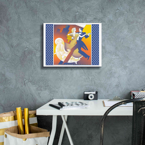 Image of 'Straussball' by David Chestnutt, Giclee Canvas Wall Art,16 x 12