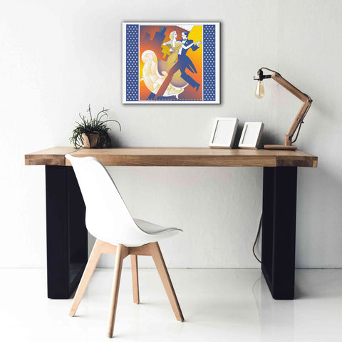 Image of 'Straussball' by David Chestnutt, Giclee Canvas Wall Art,24 x 20