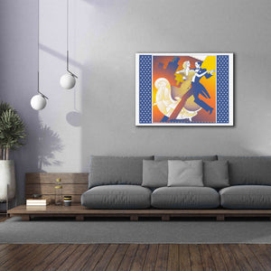 'Straussball' by David Chestnutt, Giclee Canvas Wall Art,54 x 40