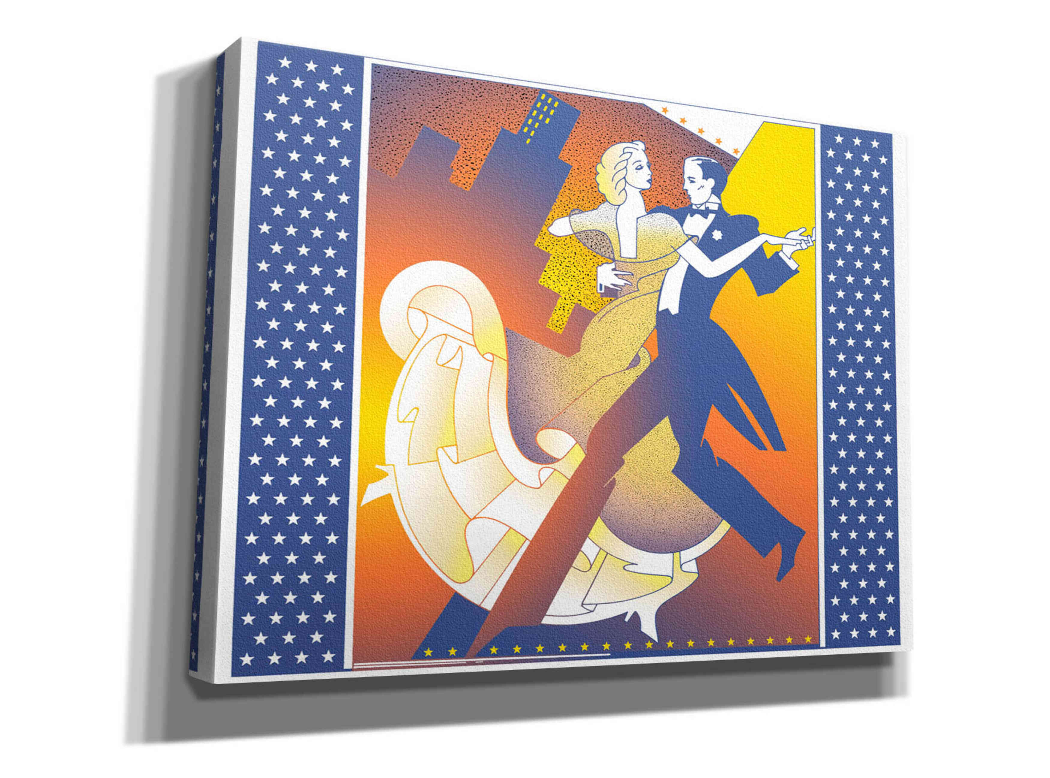 'Straussball' by David Chestnutt, Giclee Canvas Wall Art