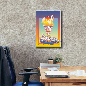 'Sunday Bloody Sundae' by David Chestnutt, Giclee Canvas Wall Art,18 x 26