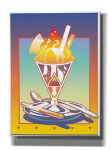 'Sunday Bloody Sundae' by David Chestnutt, Giclee Canvas Wall Art