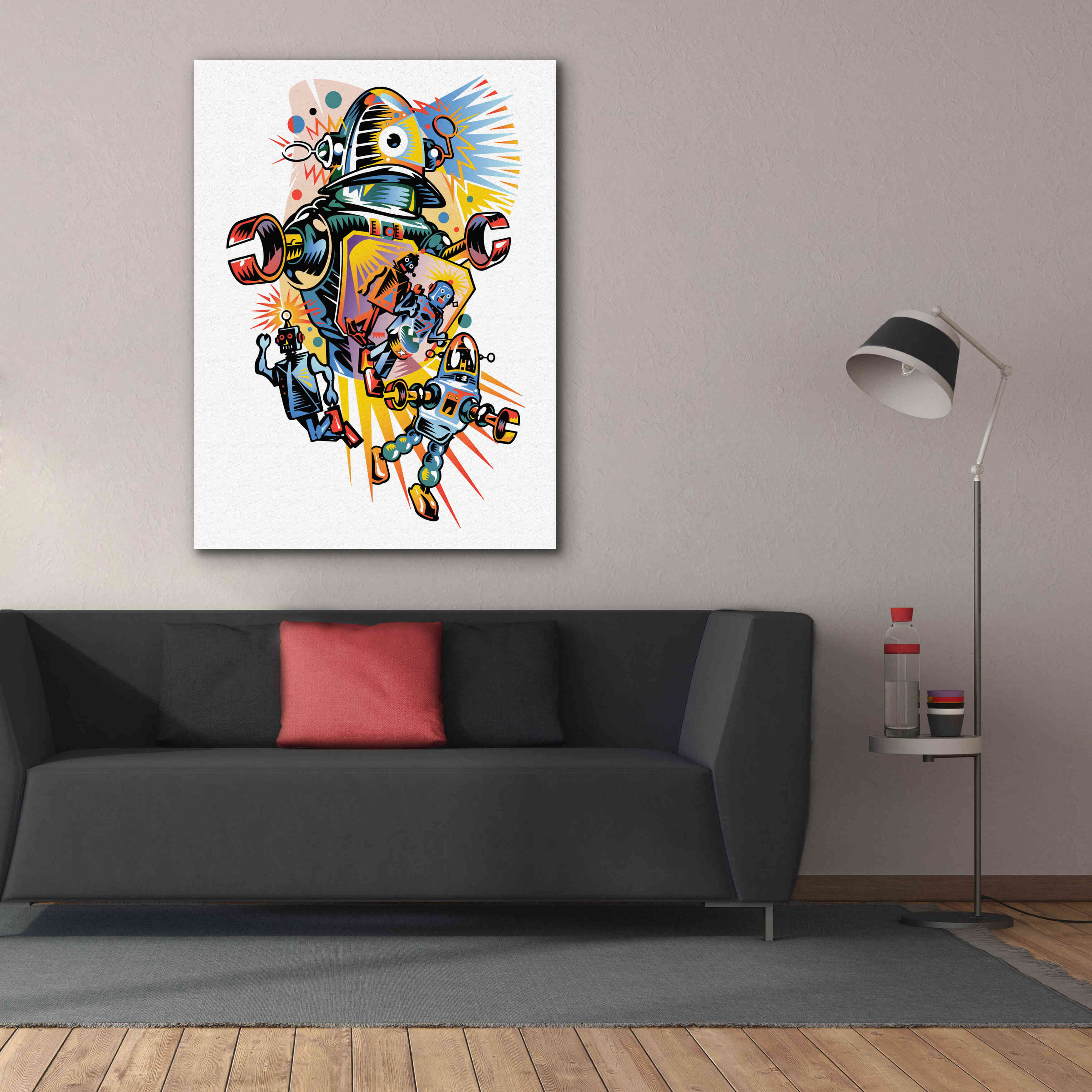 'Take Me To Your Client' by David Chestnutt, Giclee Canvas Wall Art,40 x 54