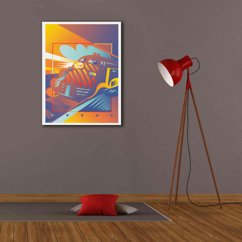 Image of 'Train West' by David Chestnutt, Giclee Canvas Wall Art,26 x 34