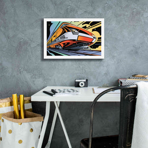 'Train-High Speed' by David Chestnutt, Giclee Canvas Wall Art,18 x 12