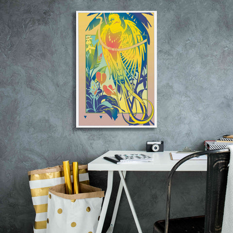 Image of 'Tropical Garden' by David Chestnutt, Giclee Canvas Wall Art,18 x 26