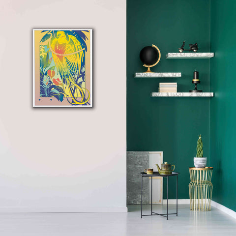 Image of 'Tropical Garden' by David Chestnutt, Giclee Canvas Wall Art,26 x 34