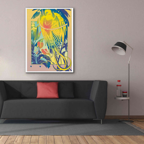 Image of 'Tropical Garden' by David Chestnutt, Giclee Canvas Wall Art,40 x 54