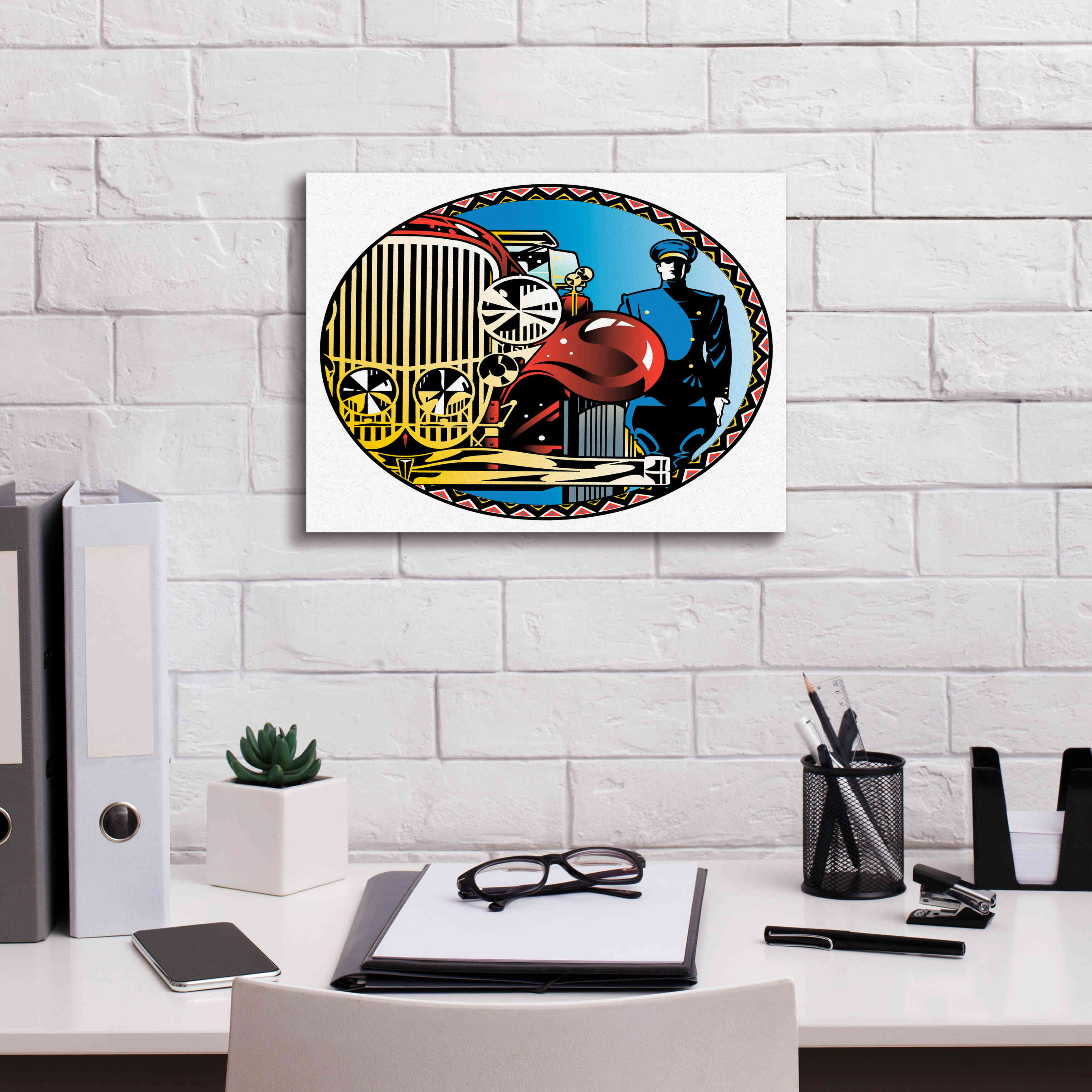 'Valet' by David Chestnutt, Giclee Canvas Wall Art,16 x 12