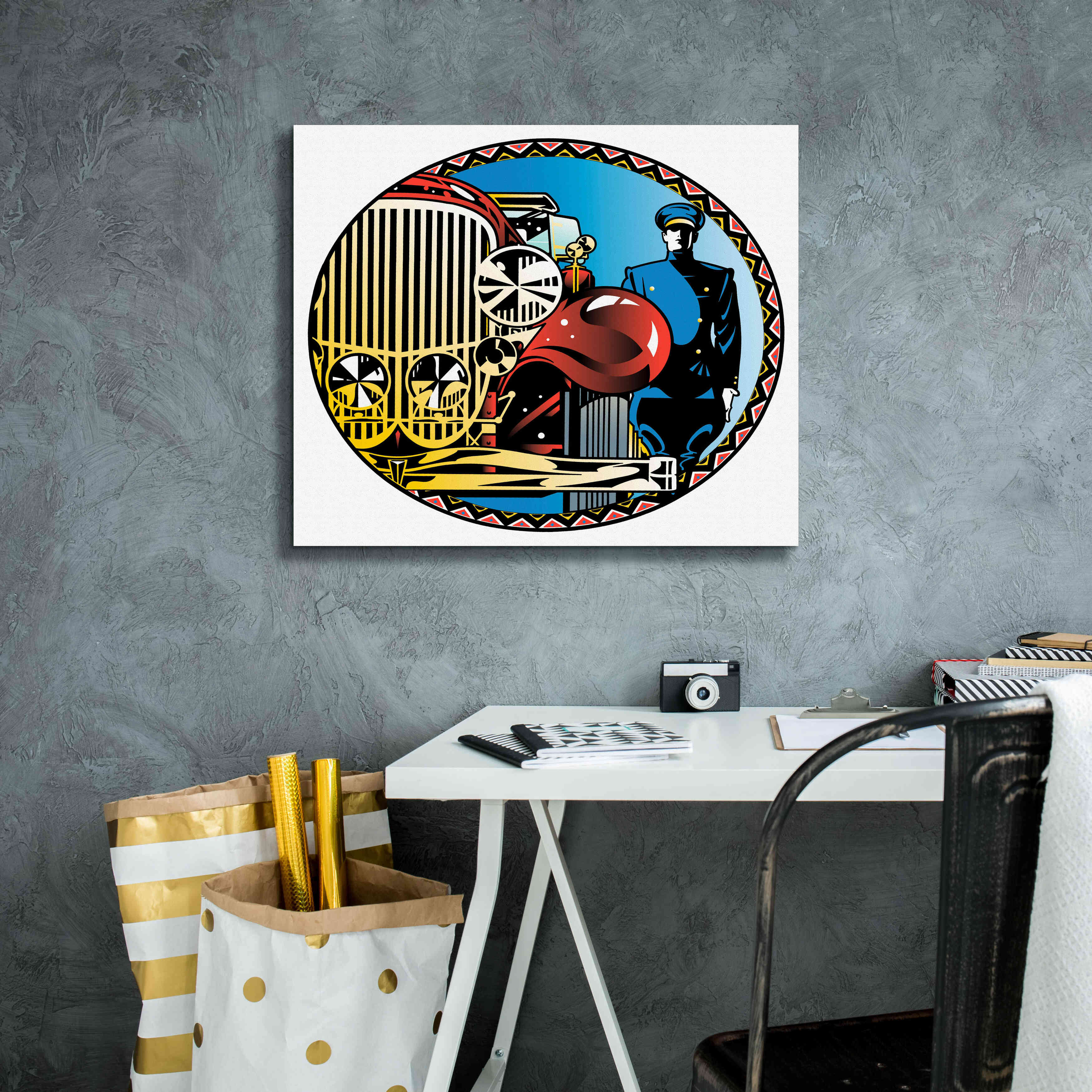 'Valet' by David Chestnutt, Giclee Canvas Wall Art,24 x 20