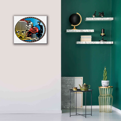 Image of 'Valet' by David Chestnutt, Giclee Canvas Wall Art,24 x 20