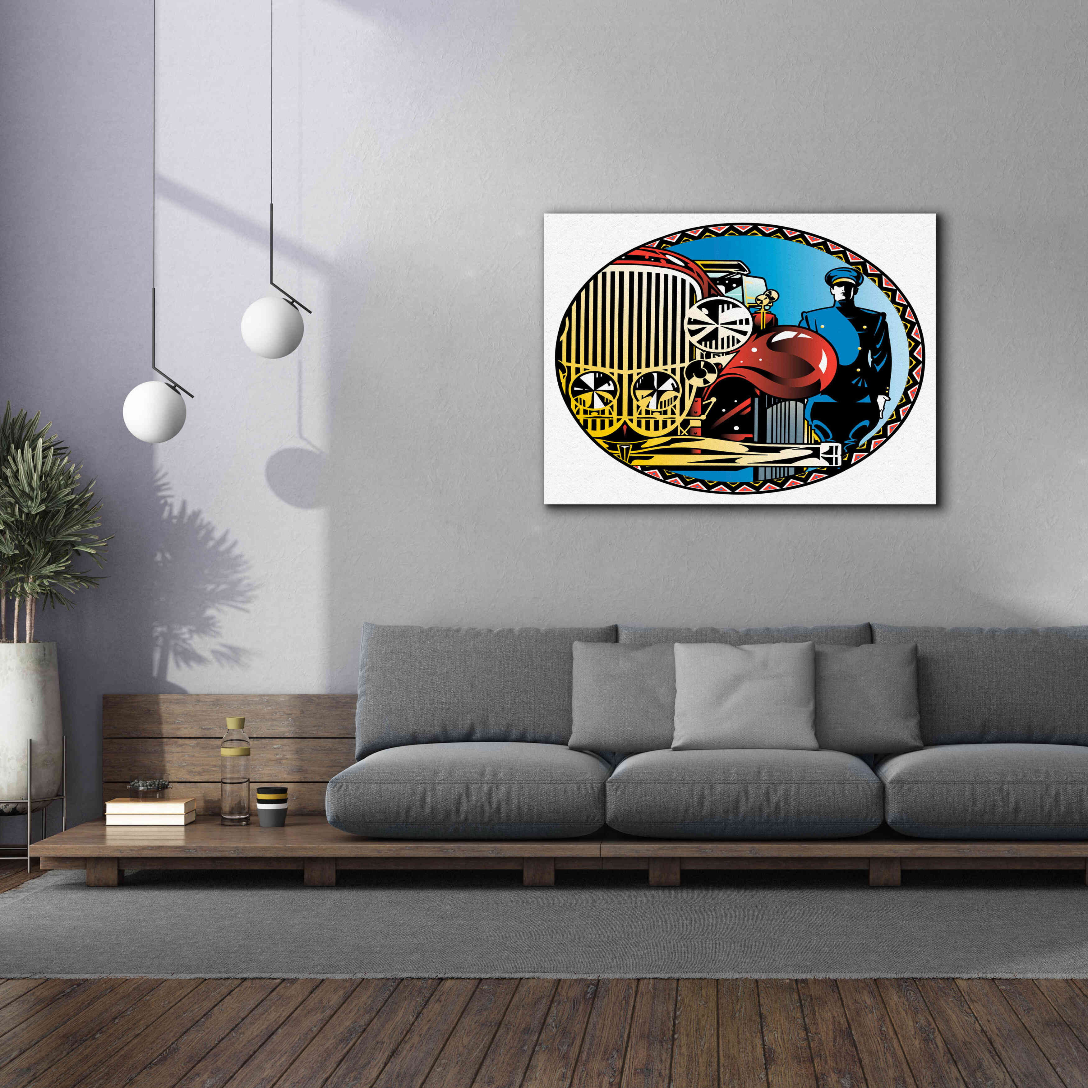 'Valet' by David Chestnutt, Giclee Canvas Wall Art,54 x 40