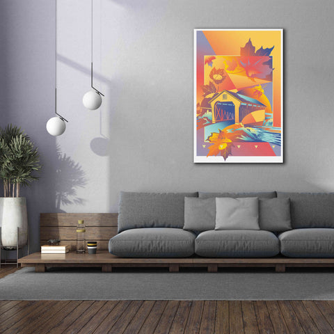 Image of 'Vermont' by David Chestnutt, Giclee Canvas Wall Art,40 x 60
