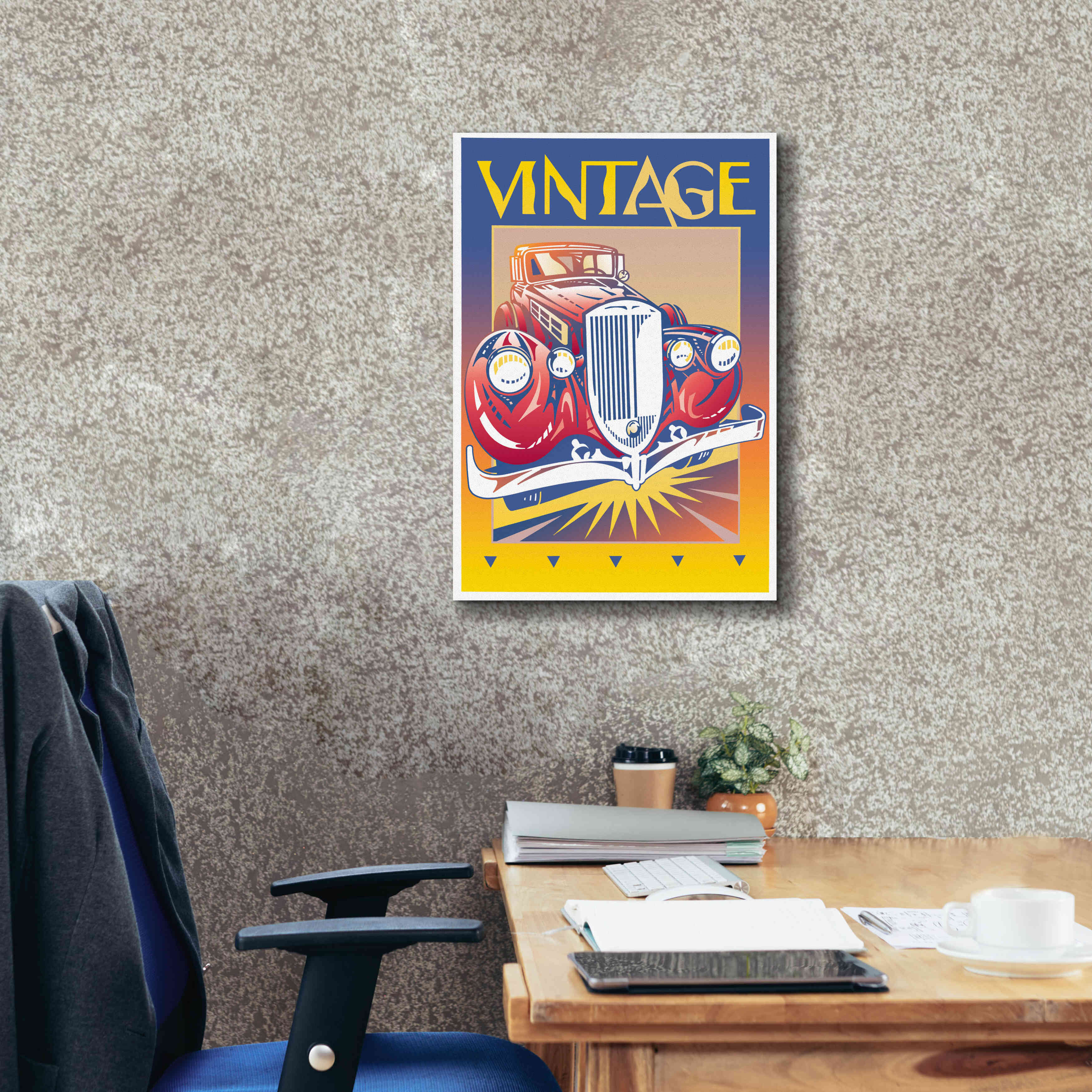 'Vintage' by David Chestnutt, Giclee Canvas Wall Art,18 x 26
