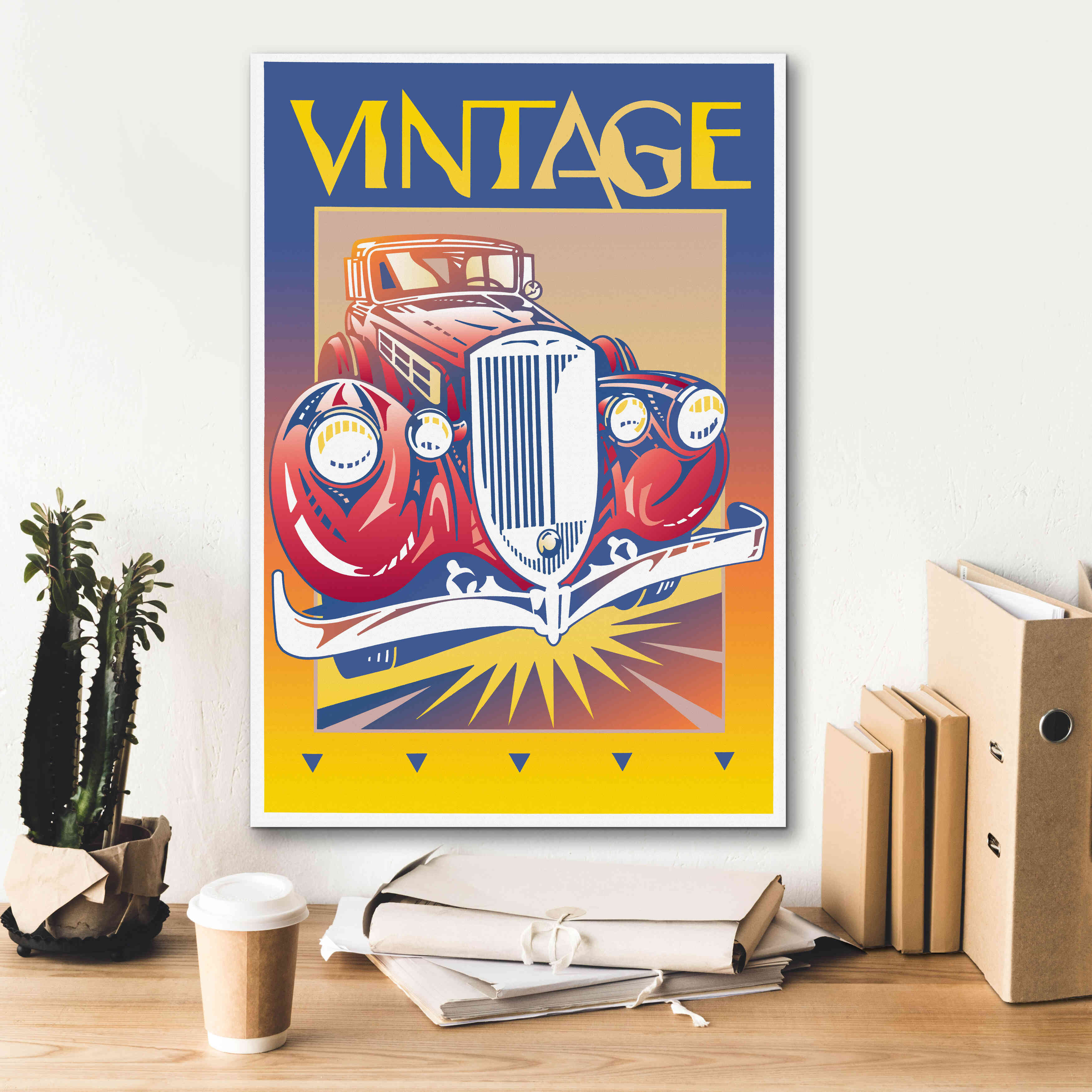 'Vintage' by David Chestnutt, Giclee Canvas Wall Art,18 x 26