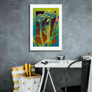 'Artichoke' by David Chestnutt, Giclee Canvas Wall Art,18 x 26
