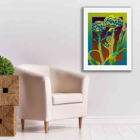 Image of 'Artichoke' by David Chestnutt, Giclee Canvas Wall Art,26 x 34