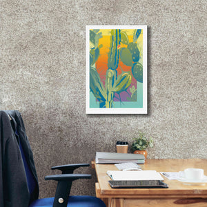'Cactus' by David Chestnutt, Giclee Canvas Wall Art,18 x 26