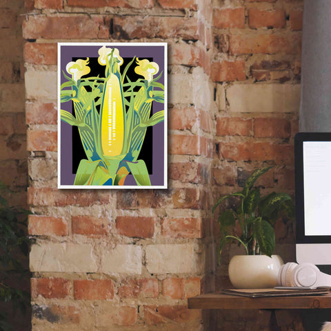 Image of 'Corn' by David Chestnutt, Giclee Canvas Wall Art,12 x 16