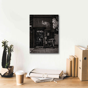 'Alleyway Pipes No 4' by Brian Carson, Giclee Canvas Wall Art,12 x 16
