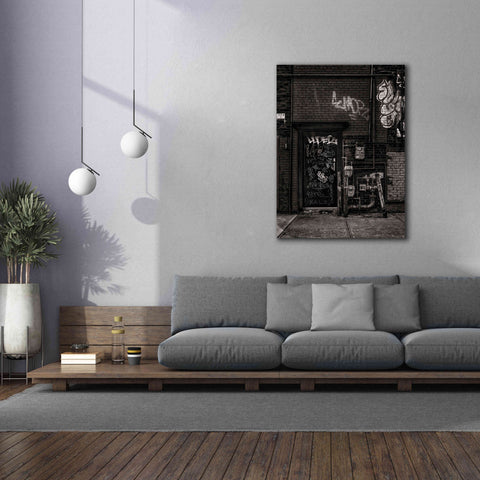 Image of 'Alleyway Pipes No 4' by Brian Carson, Giclee Canvas Wall Art,40 x 54