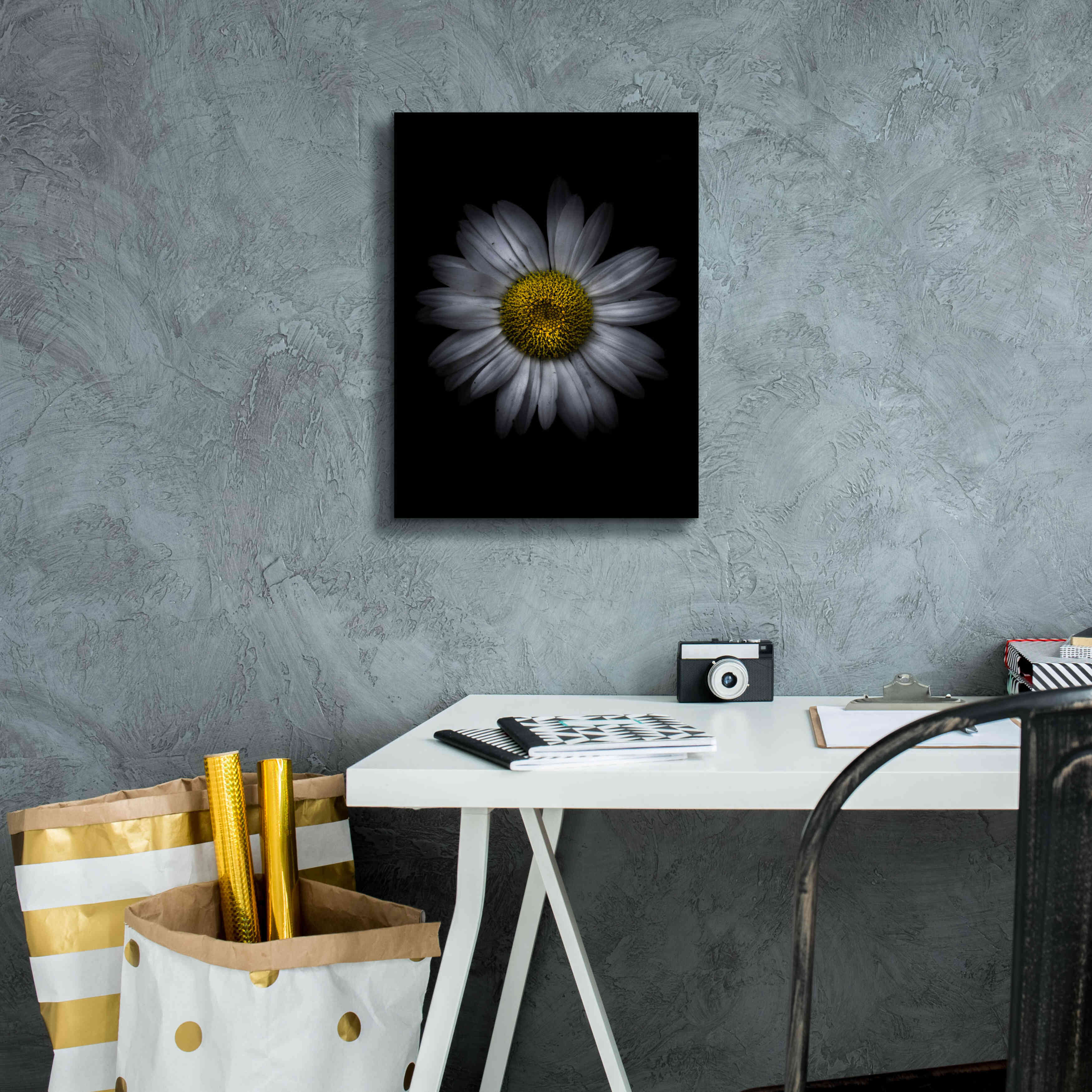 'Backyard Flowers 13 Color Version' by Brian Carson, Giclee Canvas Wall Art,12 x 16