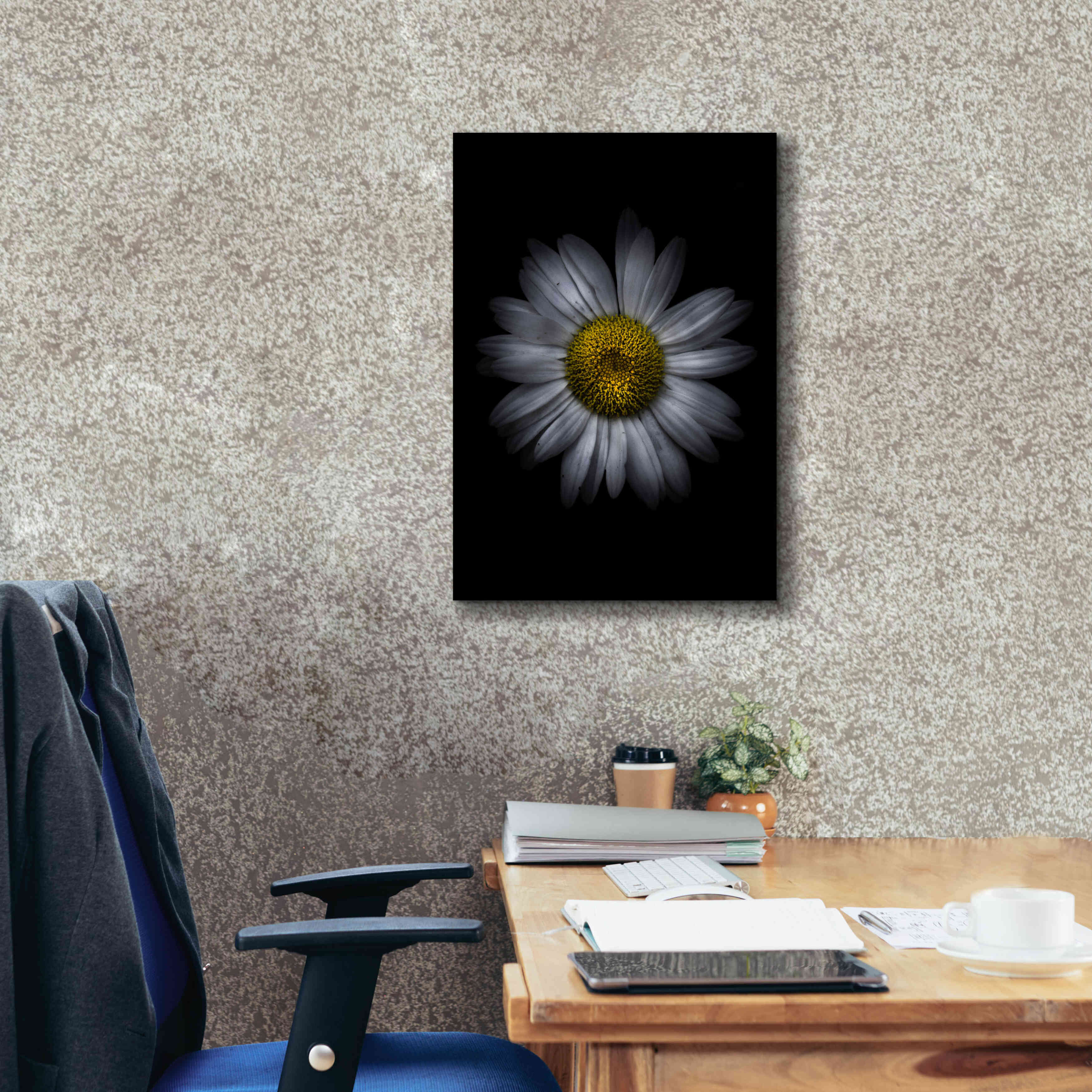 'Backyard Flowers 13 Color Version' by Brian Carson, Giclee Canvas Wall Art,18 x 26