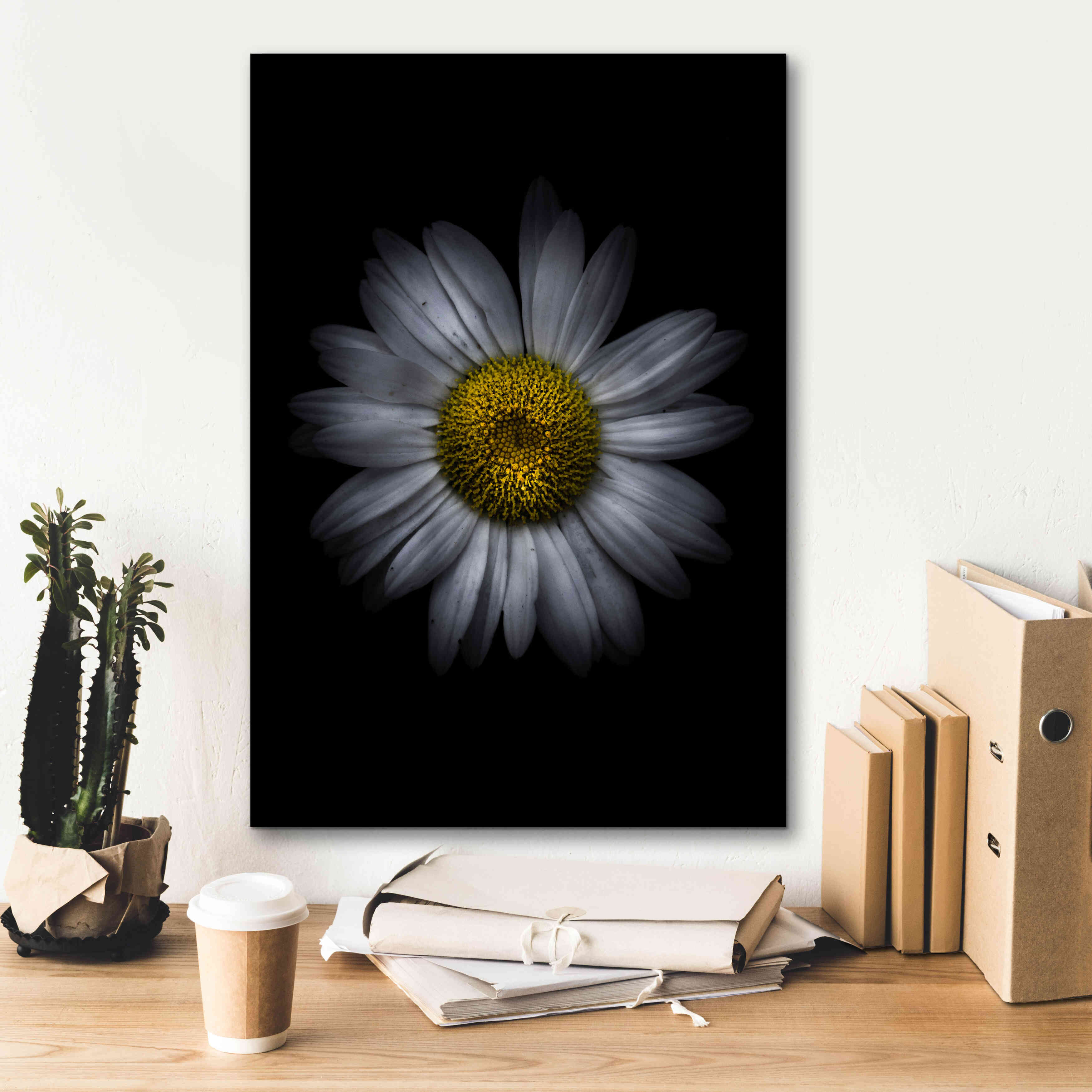 'Backyard Flowers 13 Color Version' by Brian Carson, Giclee Canvas Wall Art,18 x 26