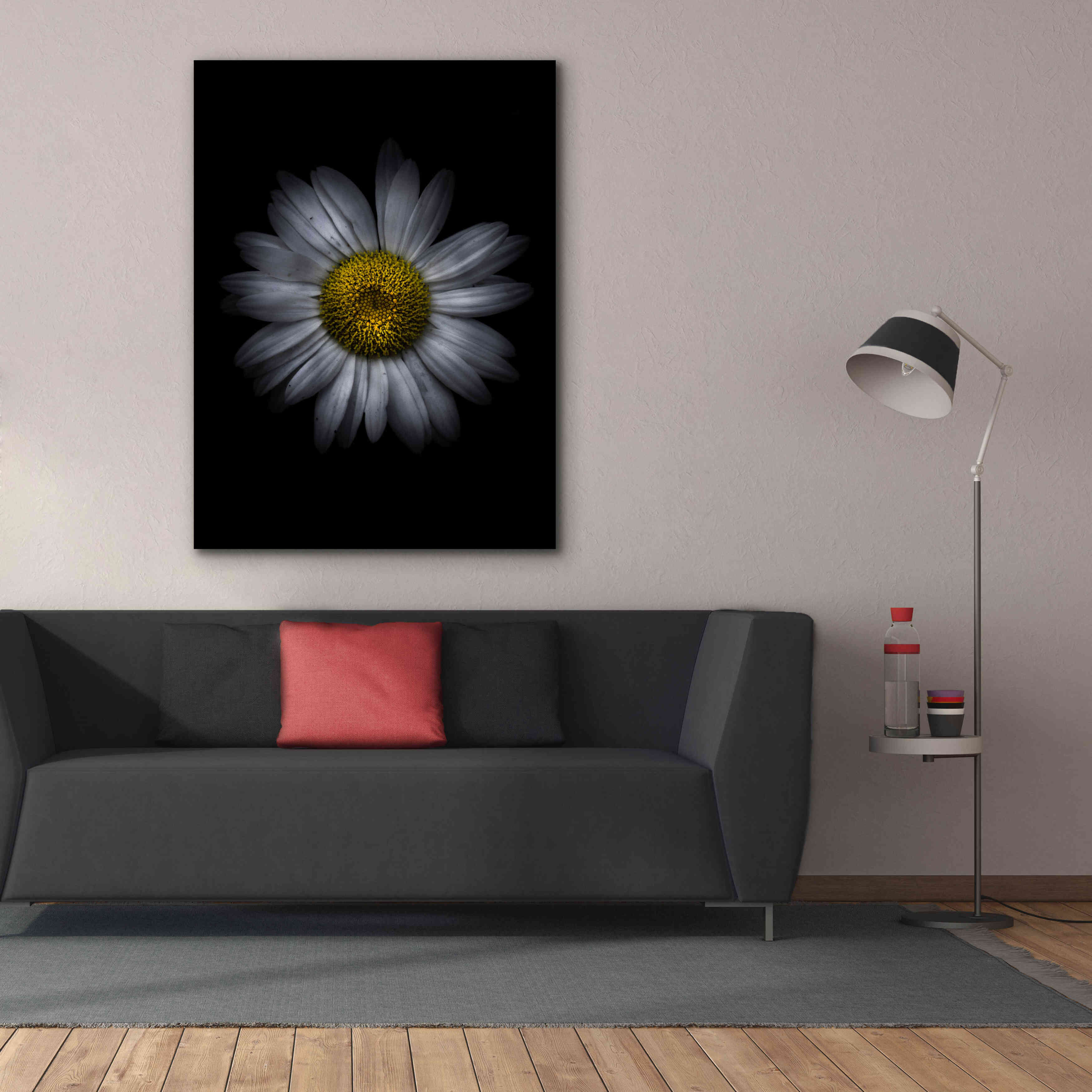 'Backyard Flowers 13 Color Version' by Brian Carson, Giclee Canvas Wall Art,40 x 54