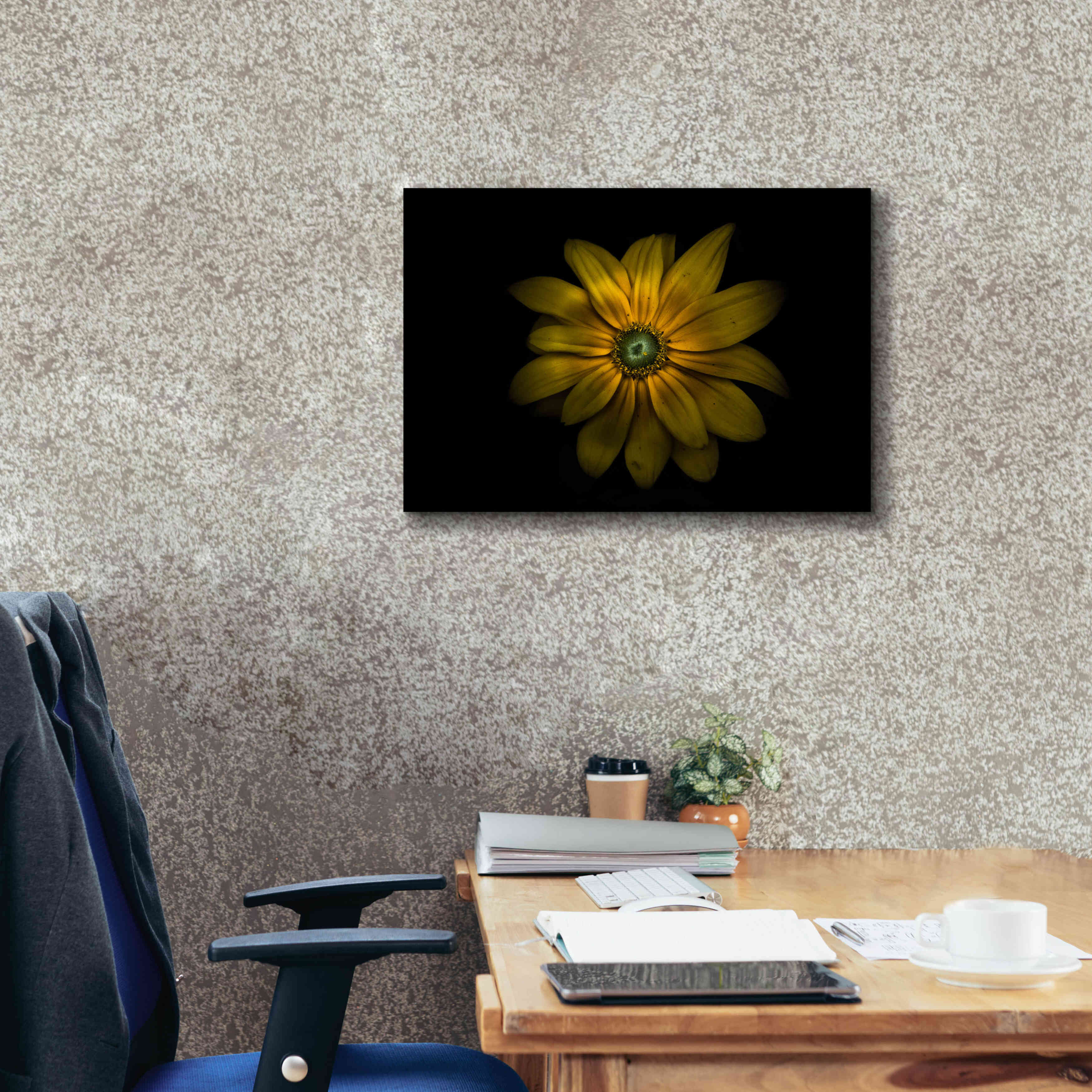 'Backyard Flowers 34 Color Version' by Brian Carson, Giclee Canvas Wall Art,26 x 18