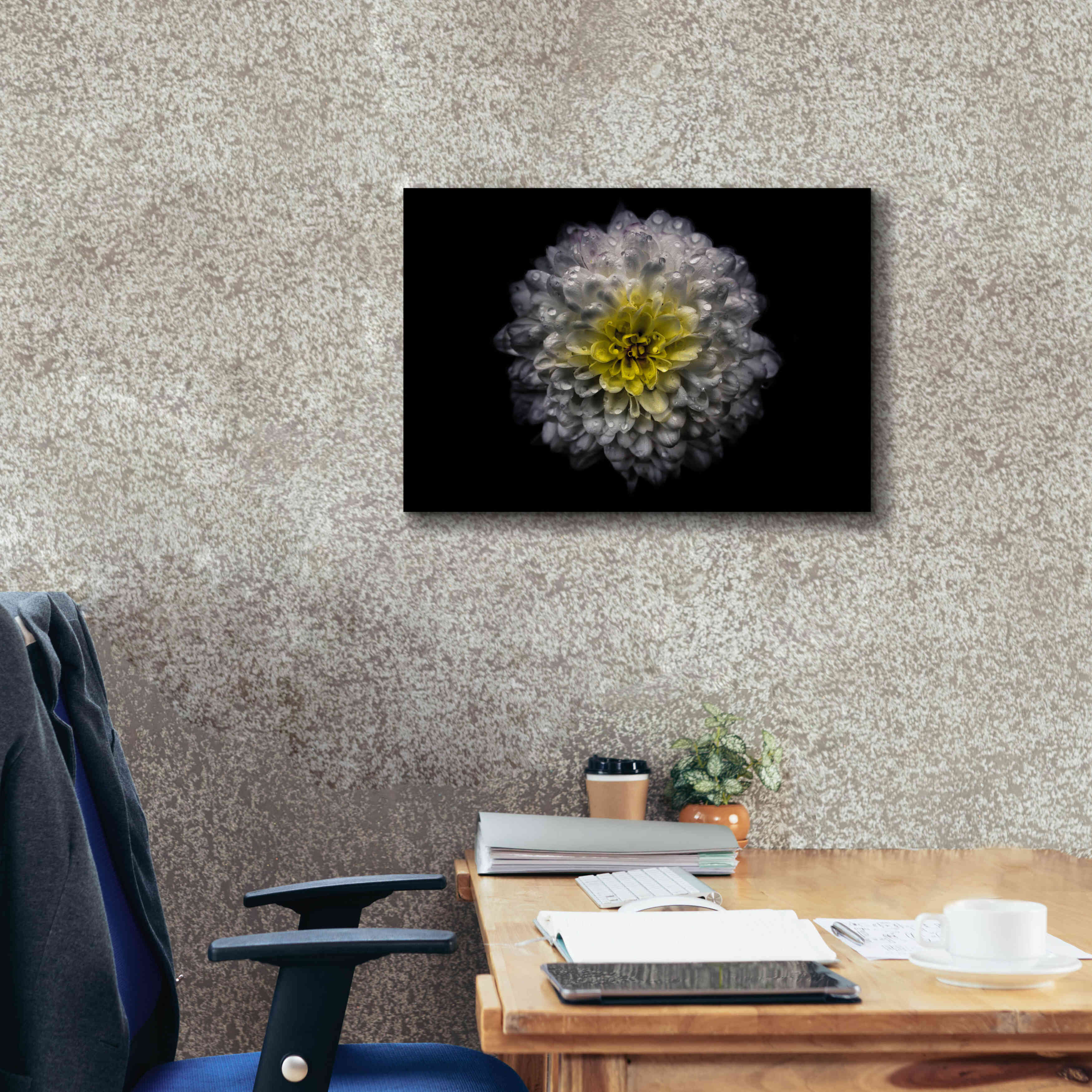 'Backyard Flowers 46 Color Version' by Brian Carson, Giclee Canvas Wall Art,26 x 18