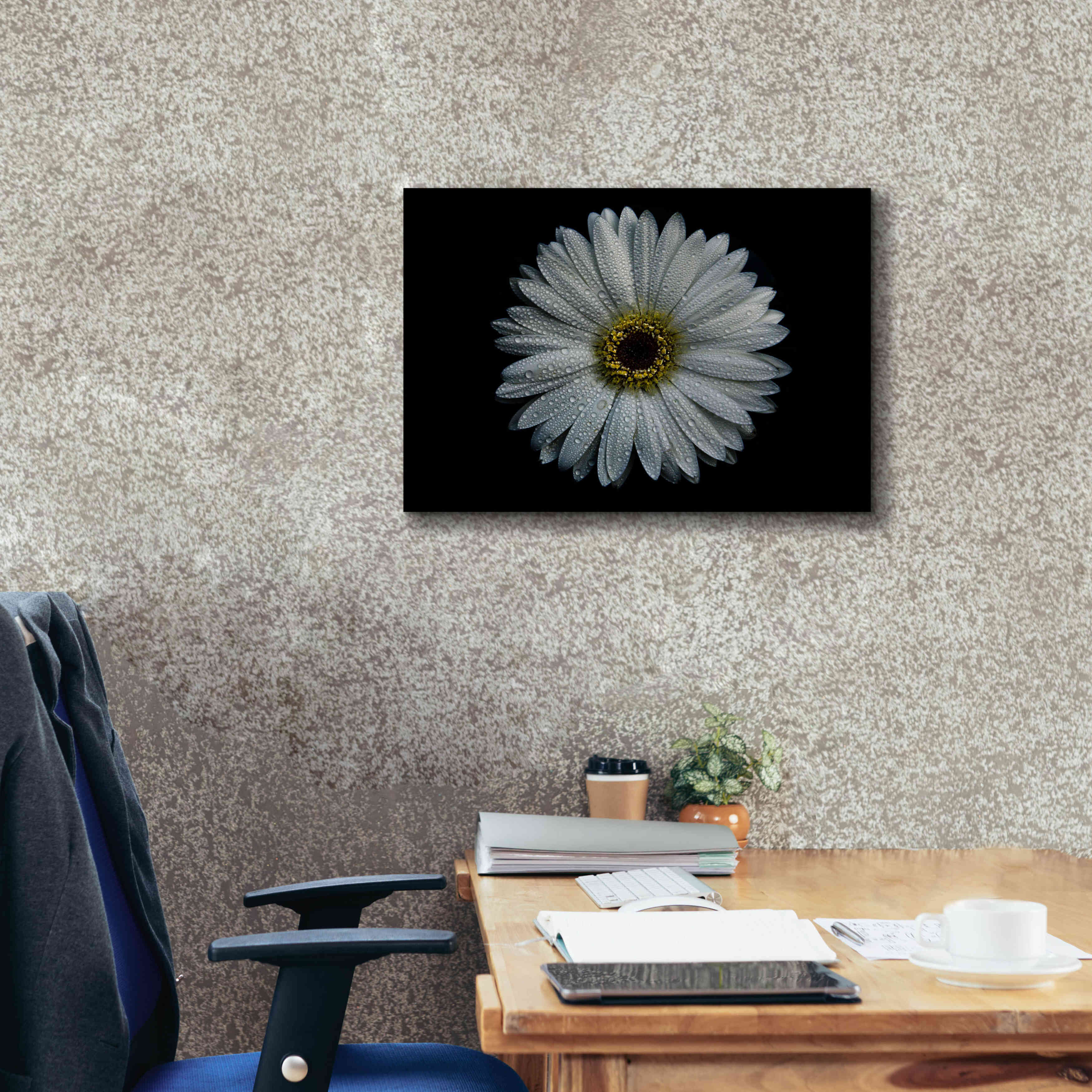 'Backyard Flowers 71 Color Version' by Brian Carson, Giclee Canvas Wall Art,26 x 18