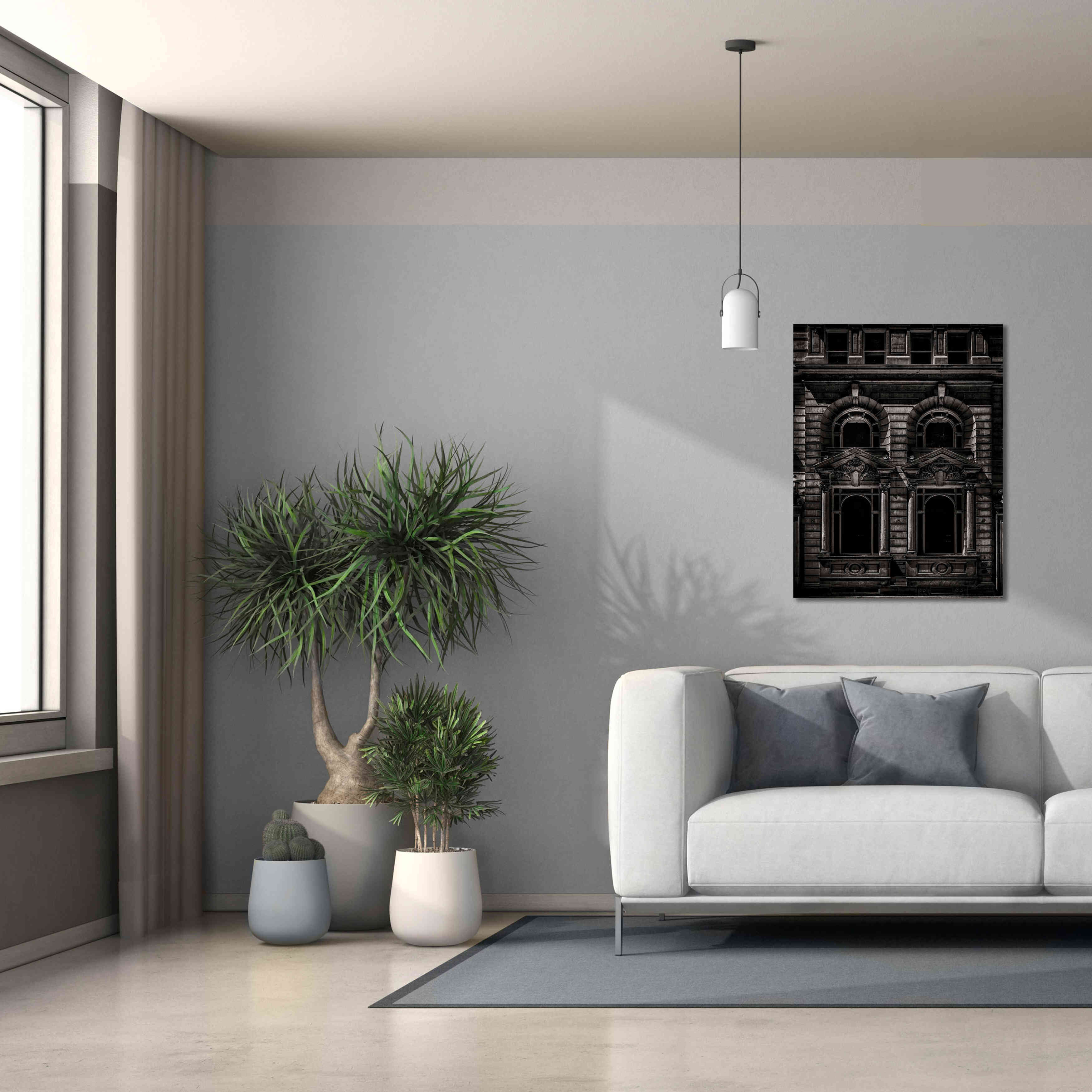 'Birkbeck Building No 2' by Brian Carson, Giclee Canvas Wall Art,26 x 34