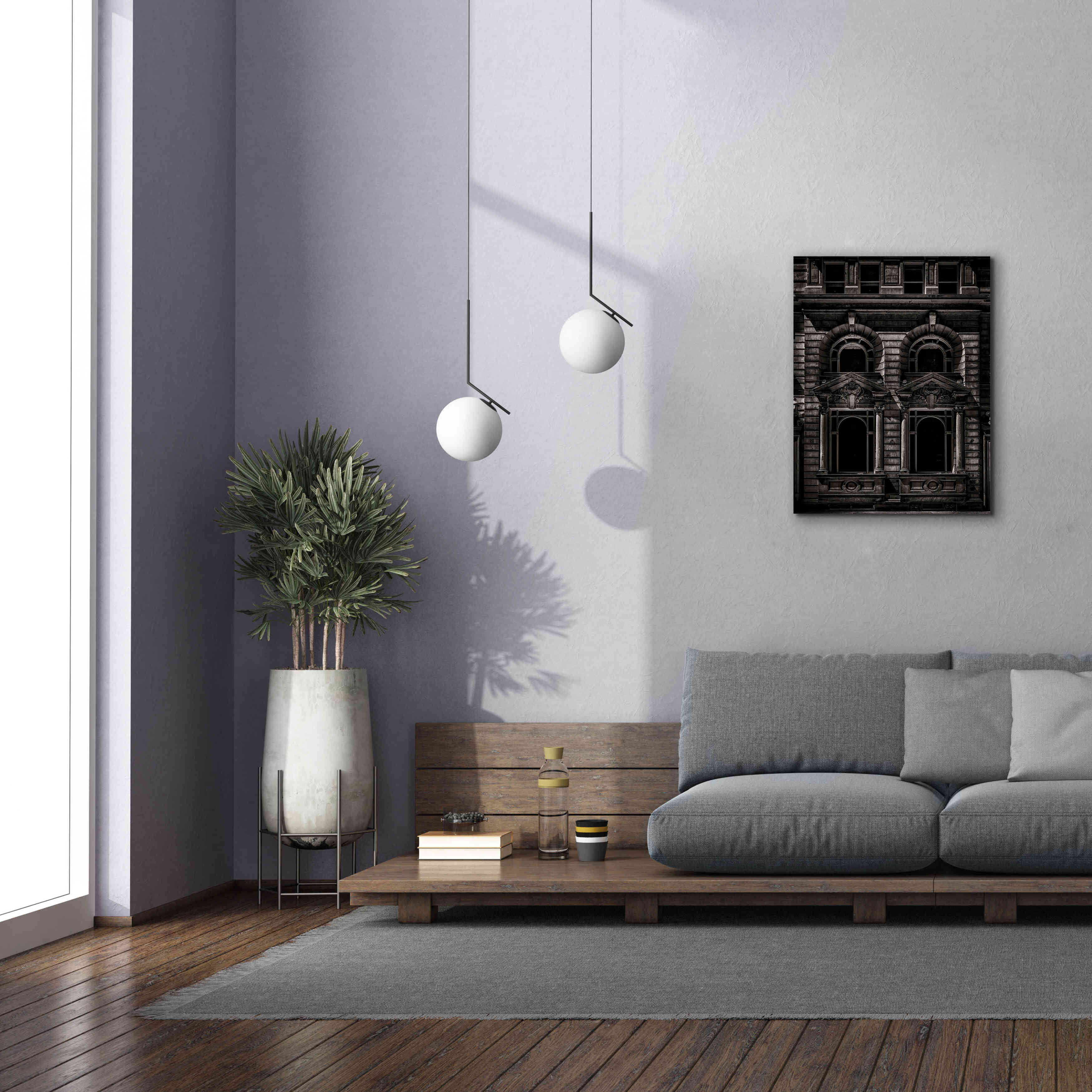 'Birkbeck Building No 2' by Brian Carson, Giclee Canvas Wall Art,26 x 34