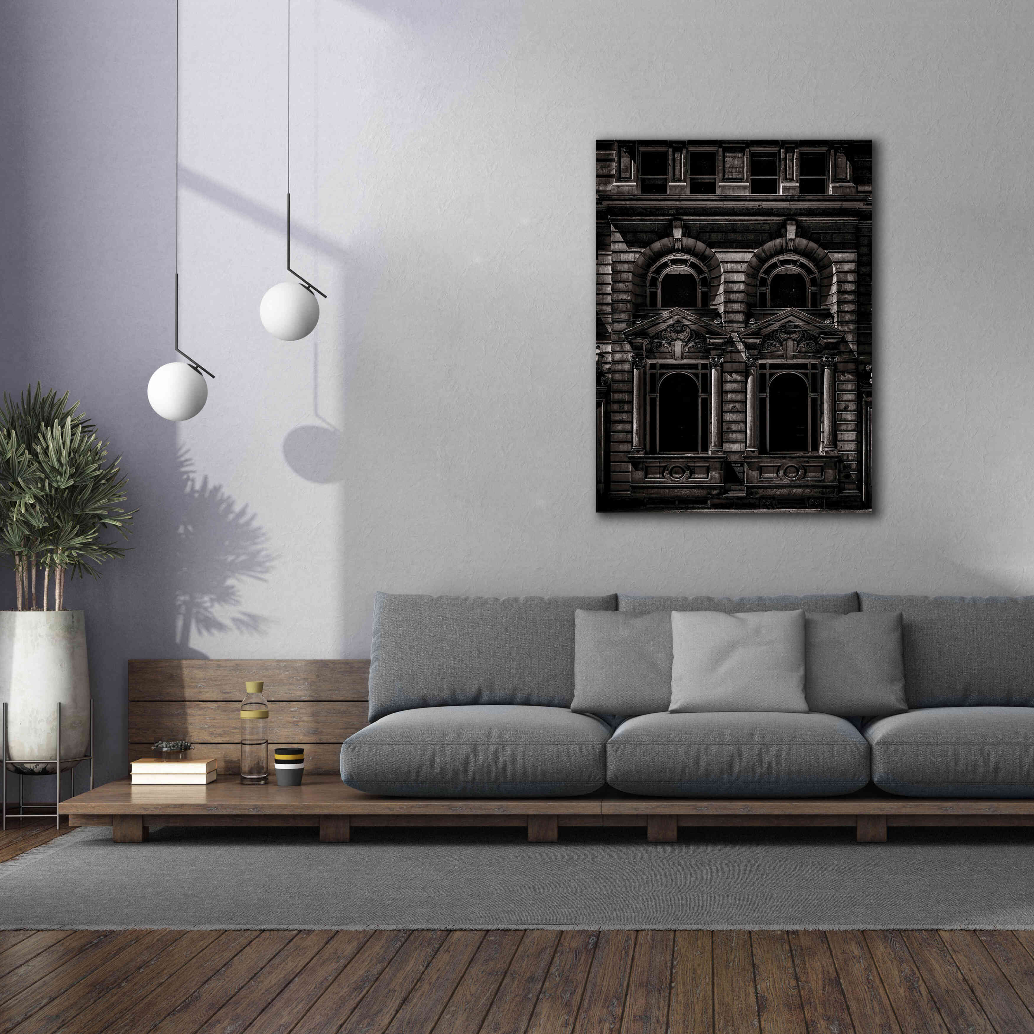 'Birkbeck Building No 2' by Brian Carson, Giclee Canvas Wall Art,40 x 54