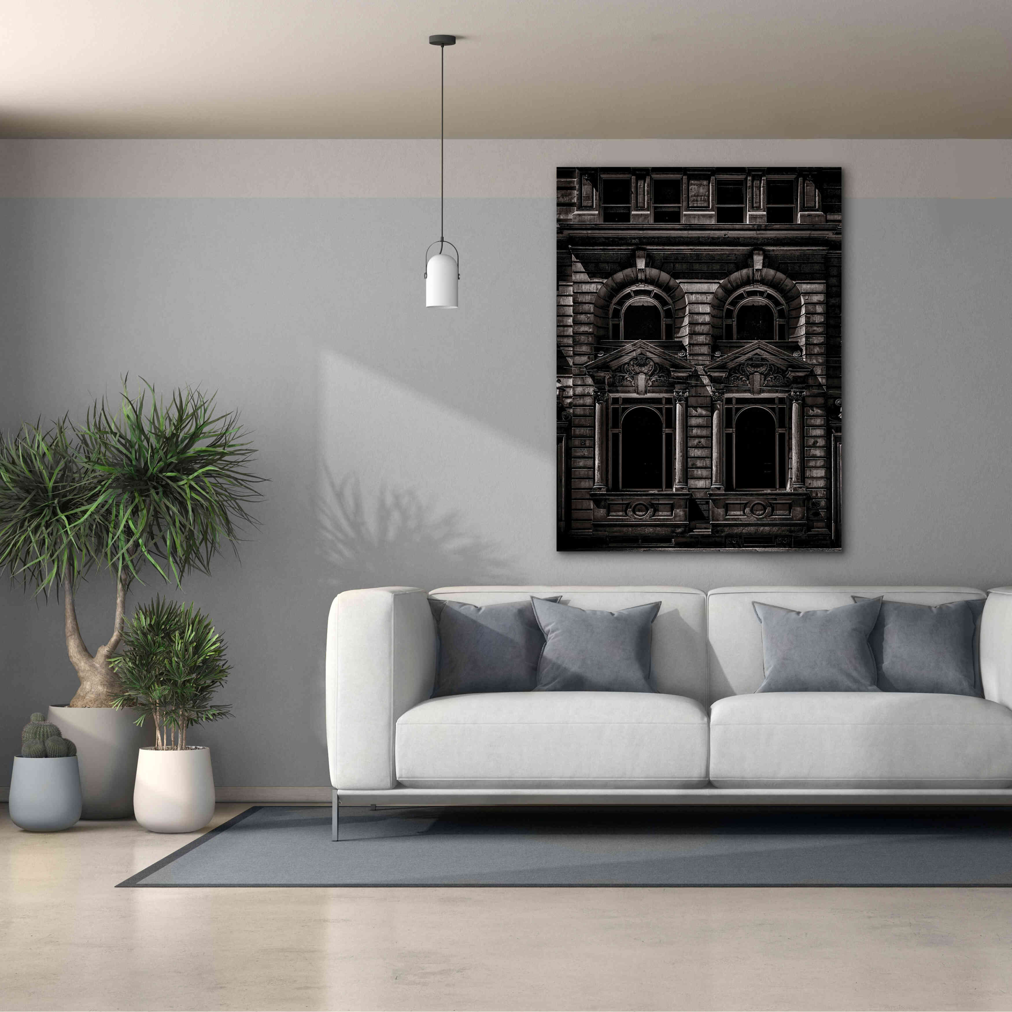 'Birkbeck Building No 2' by Brian Carson, Giclee Canvas Wall Art,40 x 54