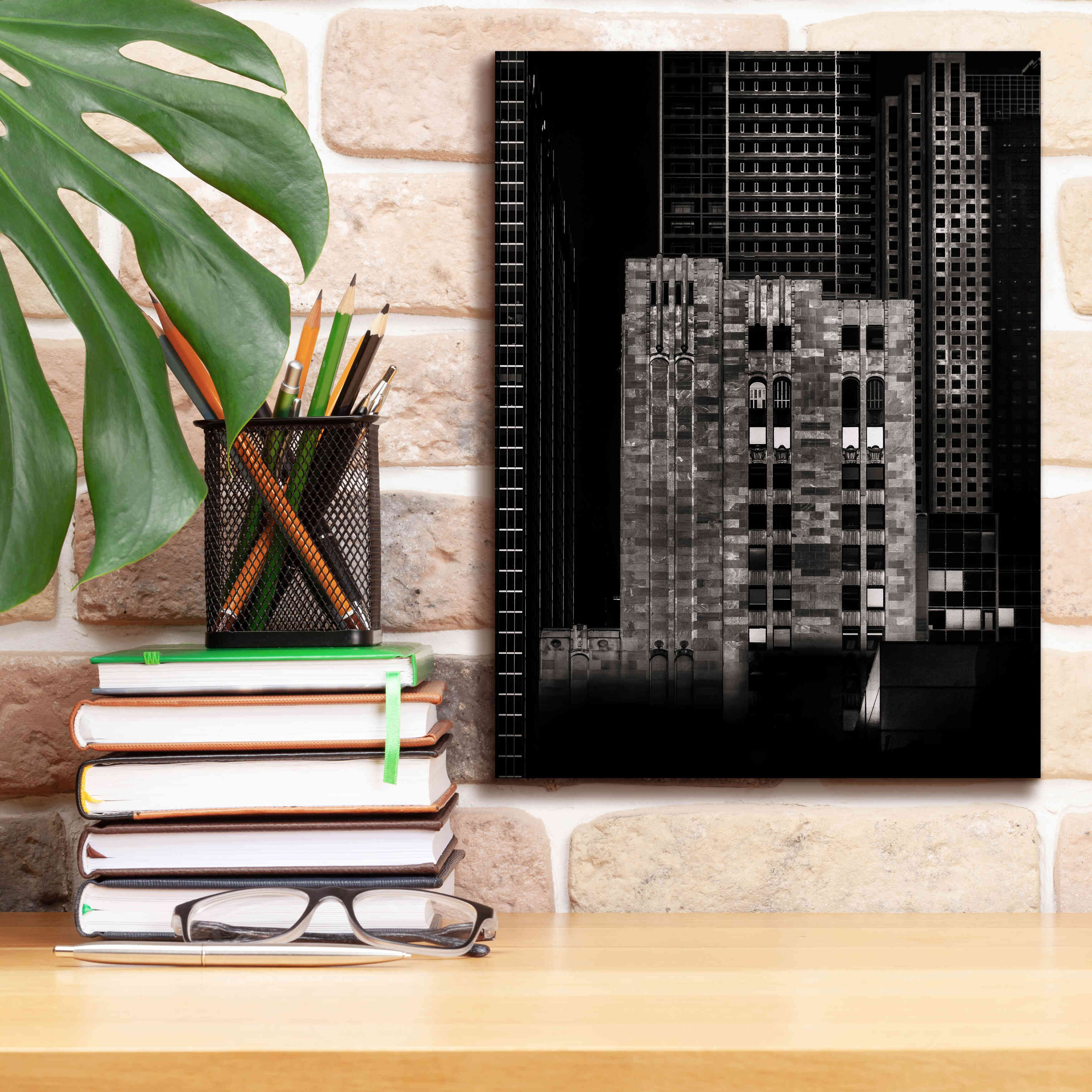 'Canada Permanent Trust Building No 1' by Brian Carson, Giclee Canvas Wall Art,12 x 16