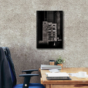 'Canada Permanent Trust Building No 1' by Brian Carson, Giclee Canvas Wall Art,18 x 26