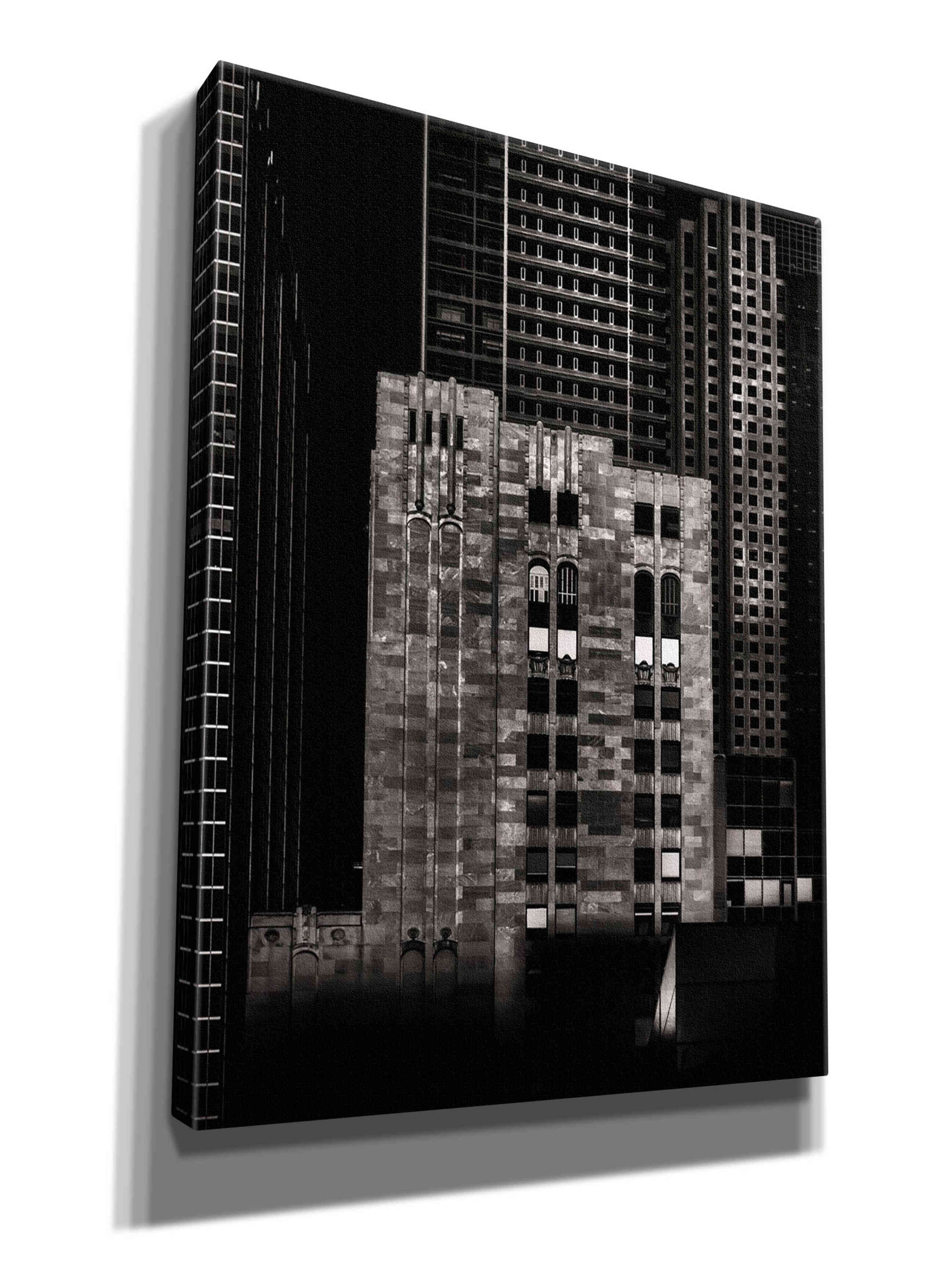 'Canada Permanent Trust Building No 1' by Brian Carson, Giclee Canvas Wall Art