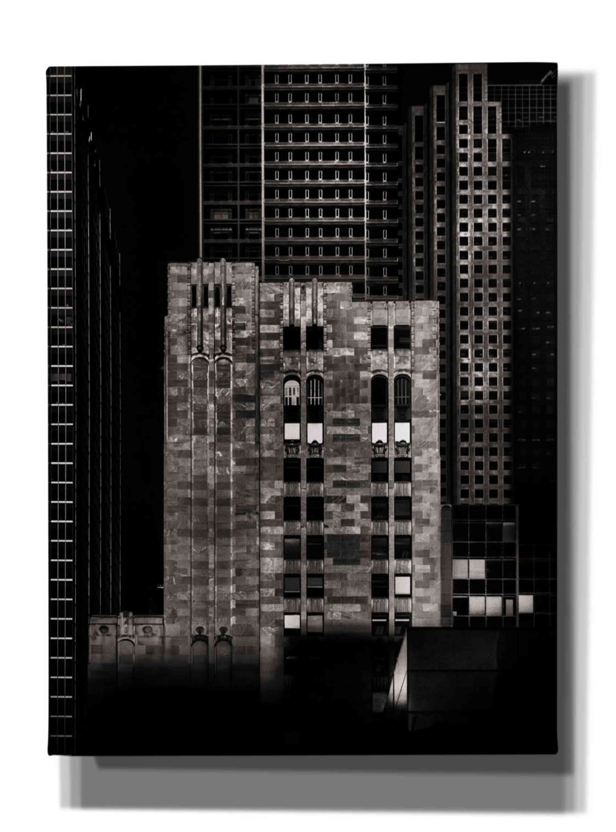 'Canada Permanent Trust Building No 1' by Brian Carson, Giclee Canvas Wall Art