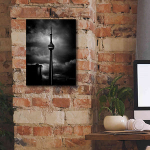 'CN Tower Toronto Canada No 6' by Brian Carson, Giclee Canvas Wall Art,12 x 16