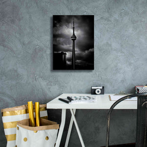 'CN Tower Toronto Canada No 6' by Brian Carson, Giclee Canvas Wall Art,12 x 16