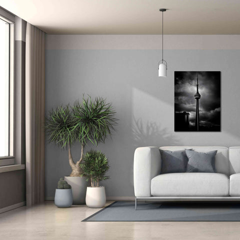 Image of 'CN Tower Toronto Canada No 6' by Brian Carson, Giclee Canvas Wall Art,26 x 34