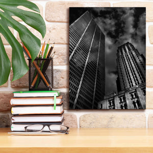 'Commerce Court Courtyard View No 1' by Brian Carson, Giclee Canvas Wall Art,12 x 16