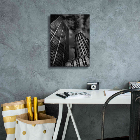 Image of 'Commerce Court Courtyard View No 1' by Brian Carson, Giclee Canvas Wall Art,12 x 16