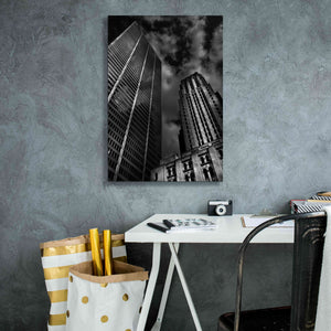 'Commerce Court Courtyard View No 1' by Brian Carson, Giclee Canvas Wall Art,18 x 26