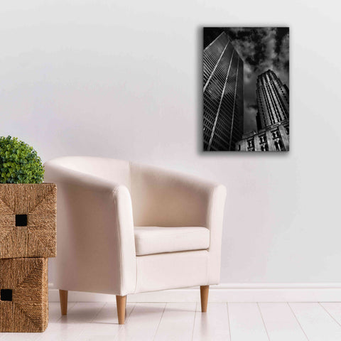 Image of 'Commerce Court Courtyard View No 1' by Brian Carson, Giclee Canvas Wall Art,18 x 26