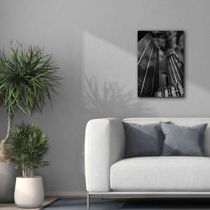 'Commerce Court Courtyard View No 1' by Brian Carson, Giclee Canvas Wall Art,18 x 26