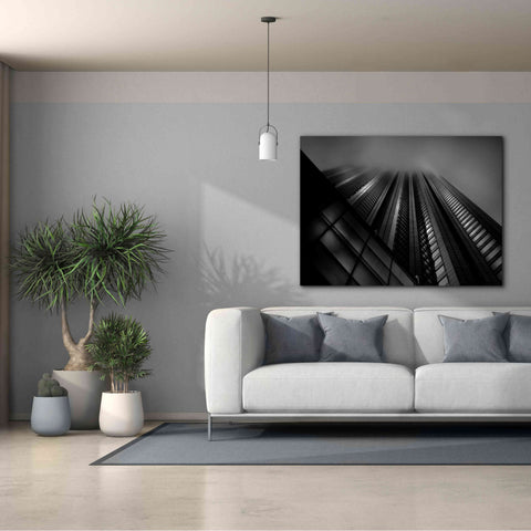 Image of 'Downtown Fogfest No 10' by Brian Carson, Giclee Canvas Wall Art,54 x 40